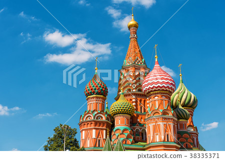 Saint Basil`s Cathedral in Moscow Saint Basil`s Cathedral in Moscow 38335371