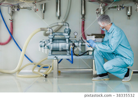 scientist is working under tanks scientist is working under tanks 38335532