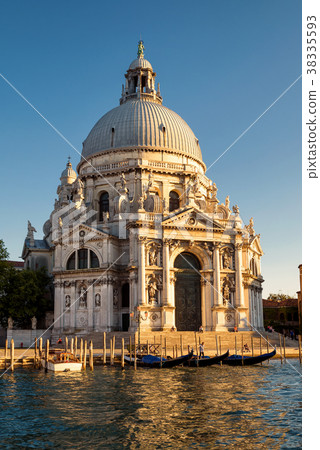 Santa Maria della Salute basilica in Venice Santa Maria della Salute basilica in Venice 38335593