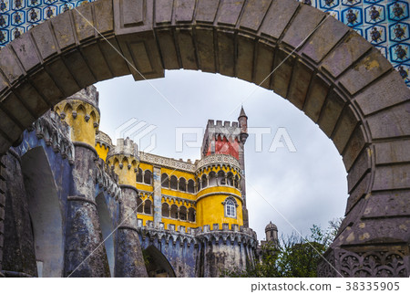 Pena palace in Sintra, Portugal 38335905
