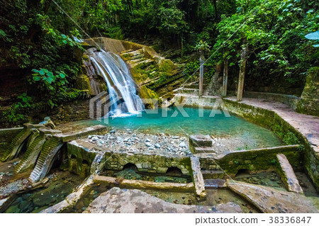 Xilitla ruins in Mexico pueblo magico place 38336847