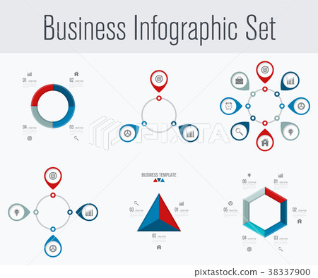 Set with infographics Set with infographics 38337900