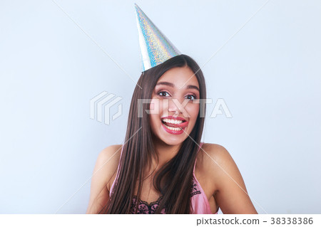 Close-up portrait of Beautiful woman wearing 38338386