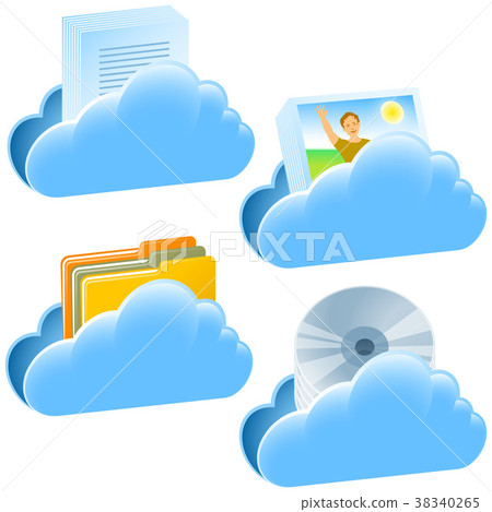 Cloud Open Document Communication Set Cloud Open Document Communication Set 38340265