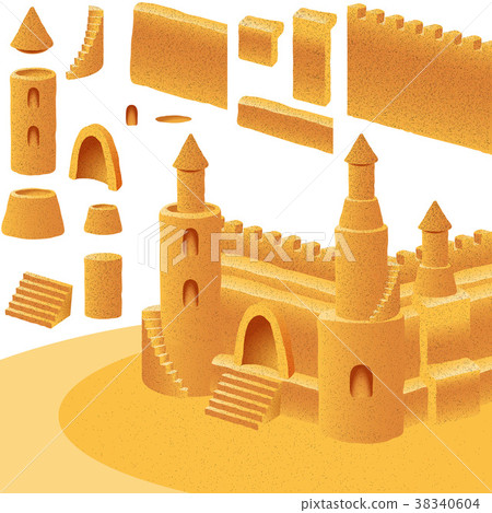 sand castle building set