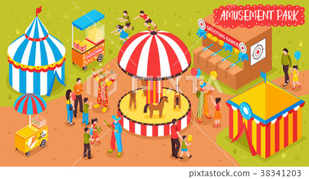 Family Entertainment Park Background 38341203