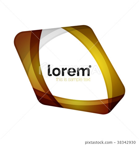 Clean professional business emblem, abstract Clean professional business emblem, abstract 38342930