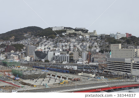 Nagasaki Station and Tateyama under redevelopment Nagasaki Station and Tateyama under redevelopment 38344837
