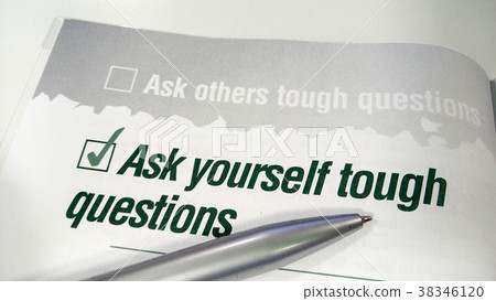 Ask yourself tough question 38346120