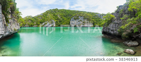 View of Talay Nai (Green Lagoon). View of Talay Nai (Green Lagoon). 38346913
