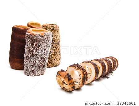 Trdelnik isolated Trdelnik isolated 38349661