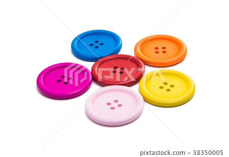 colored buttons isolated 38350005