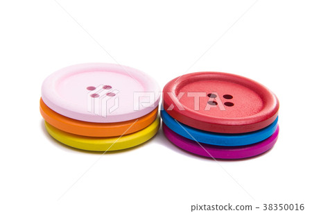 colored buttons isolated 38350016