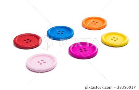 colored buttons isolated 38350017