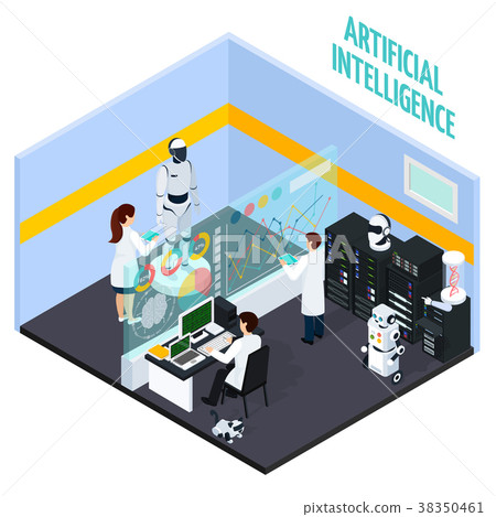 Artificial Intelligence Concept 38350461