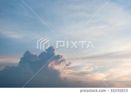 sunset sky and cloud twilight scene background sunset sky and cloud twilight scene background 38350833