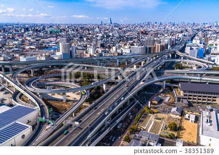 《大阪府》交通形象,東大阪樞紐 《大阪府》交通形象,東大阪樞紐 38351389