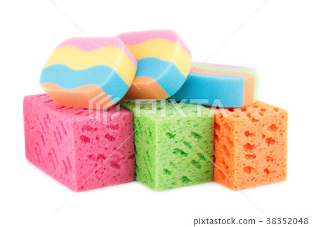 Colorful sponges 38352048