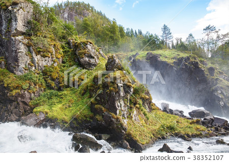 Waterfall in Norway Waterfall in Norway 38352107