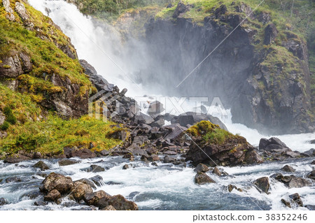 Waterfall in Norway Waterfall in Norway 38352246