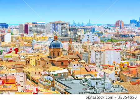 Panoramic view of Valencia Panoramic view of Valencia 38354650