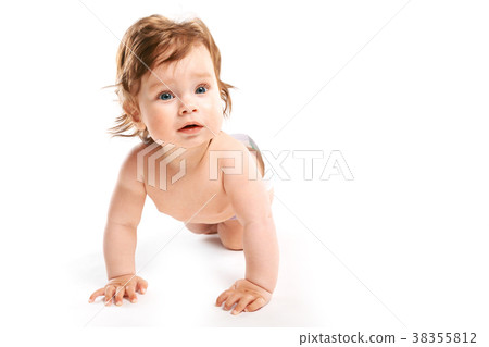 kid in a diaper 38355812