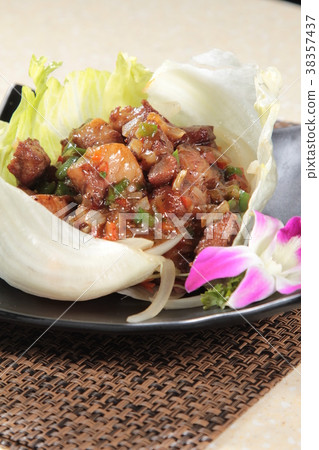 fried beef fried beef 38357437