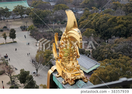 Osaka Castle Gold of Shachihoko Osaka Castle Gold of Shachihoko 38357939