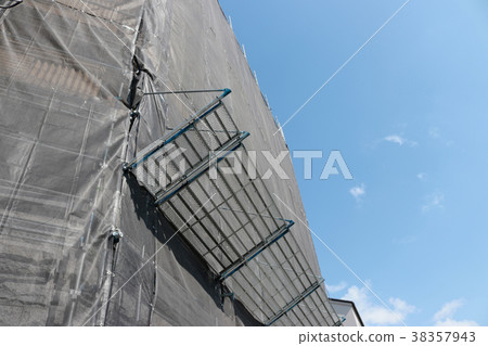 Scaffolding work Scaffolding work 38357943