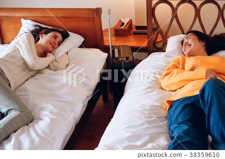 Woman bedroom shared house image 38359610