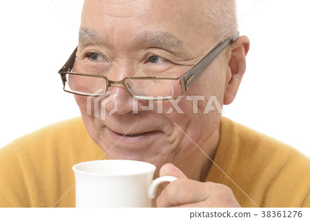 高級喝咖啡與微笑 高級喝咖啡與微笑 38361276