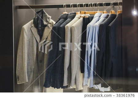 Men clothing in a store in Milan 38361976