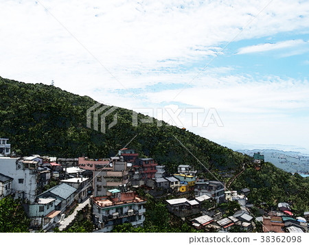 Jiufen scenery 38362098