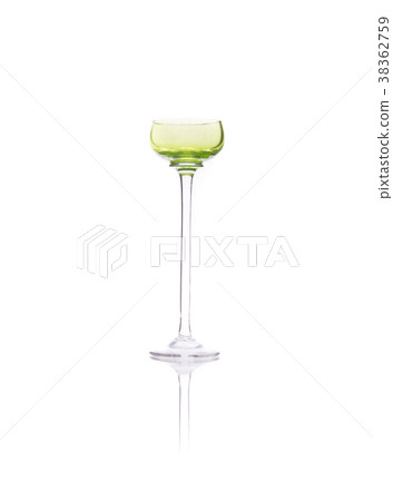 Antique liqueur chalice isolated on white Antique liqueur chalice isolated on white 38362759