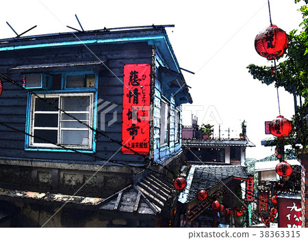 Jiufen scenery 38363315
