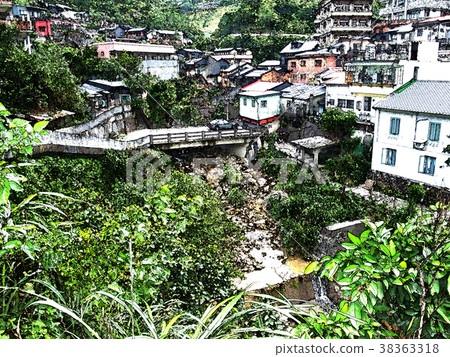 Jiufen scenery 38363318