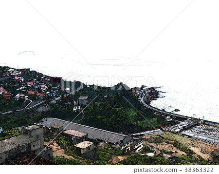 Jiufen scenery 38363322