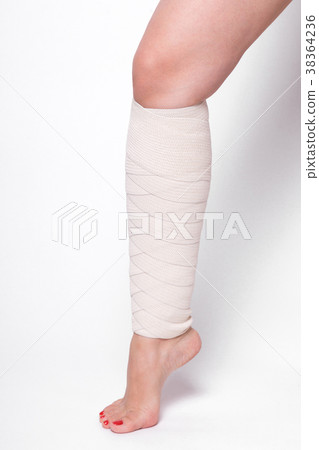 ankle woman dragged elastic bandage ankle woman dragged elastic bandage 38364236