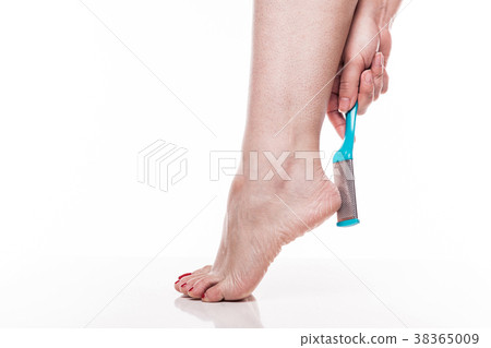 care for dry skin on the well-groomed feet and care for dry skin on the well-groomed feet and 38365009