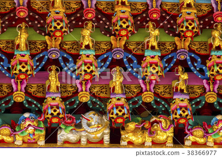 中國宗教，寺廟，木雕工藝，中国の宗教、寺院、木彫り工芸，temples, wood carving 38366977