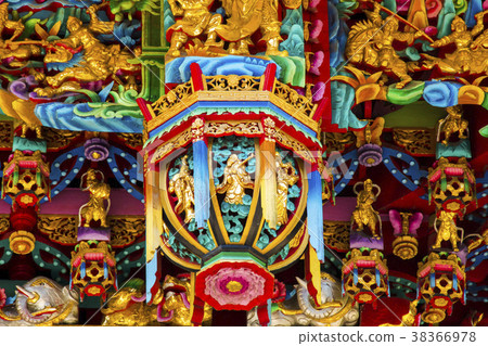 中國宗教，寺廟，木雕工藝，中国の宗教、寺院、木彫り工芸，temples, wood carving 38366978