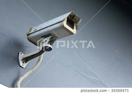 Security cameras on wall Security cameras on wall 38368471