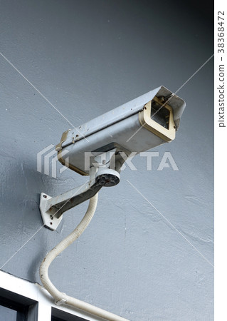 Security cameras on wall Security cameras on wall 38368472