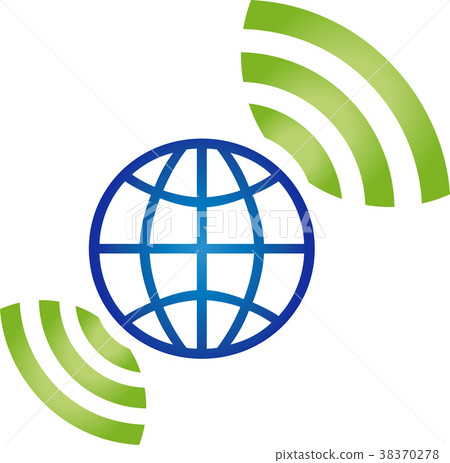 Globe, Wi Fi, Wi Fi Waves, Internet, Data, Logo Globe, Wi Fi, Wi Fi Waves, Internet, Data, Logo 38370278