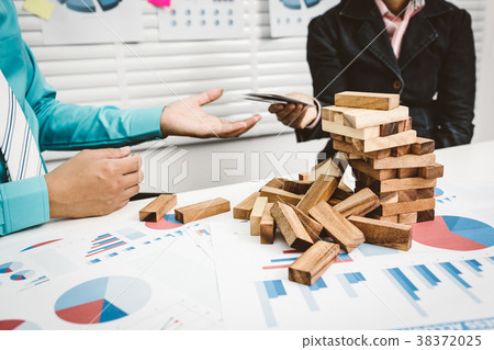 Business man headache and stress, unemployed Business man headache and stress, unemployed 38372025