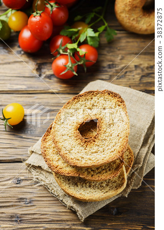 Traditional italian bread frisella  38372875