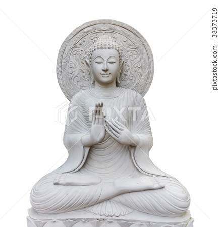 Thai Buddha statue isolated on white background Thai Buddha statue isolated on white background 38373719