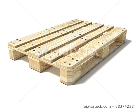 Euro pallet. 3D 38374238