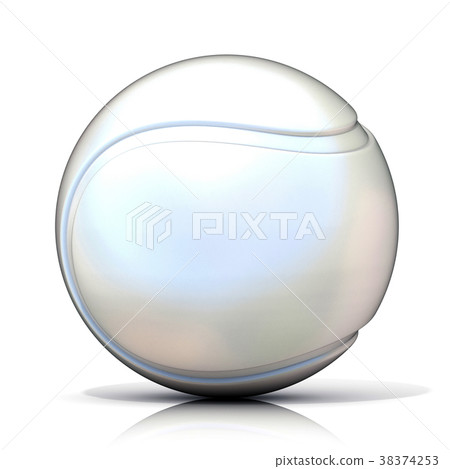 White tennis ball White tennis ball 38374253