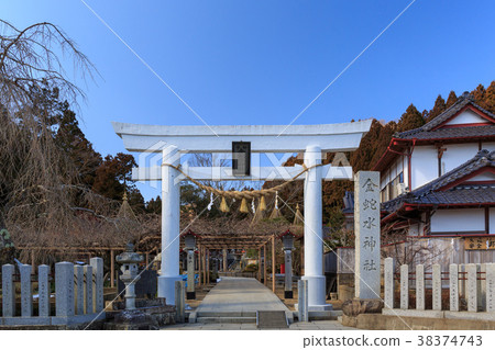 Gold Snake Water Shrine Torii 38374743